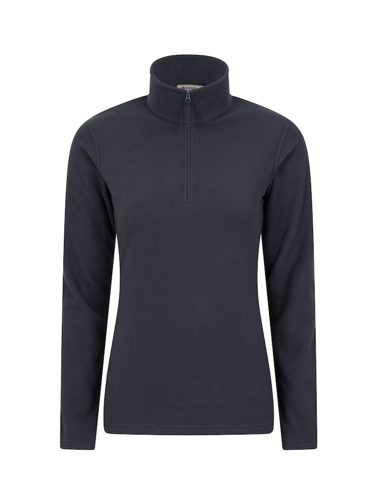 Mountain Warehouse Blue Camber Half Zip Fleece - Image 1 of 3 Mountain Warehouse Blue Camber Half Zip Fleece - Image 1 of 3