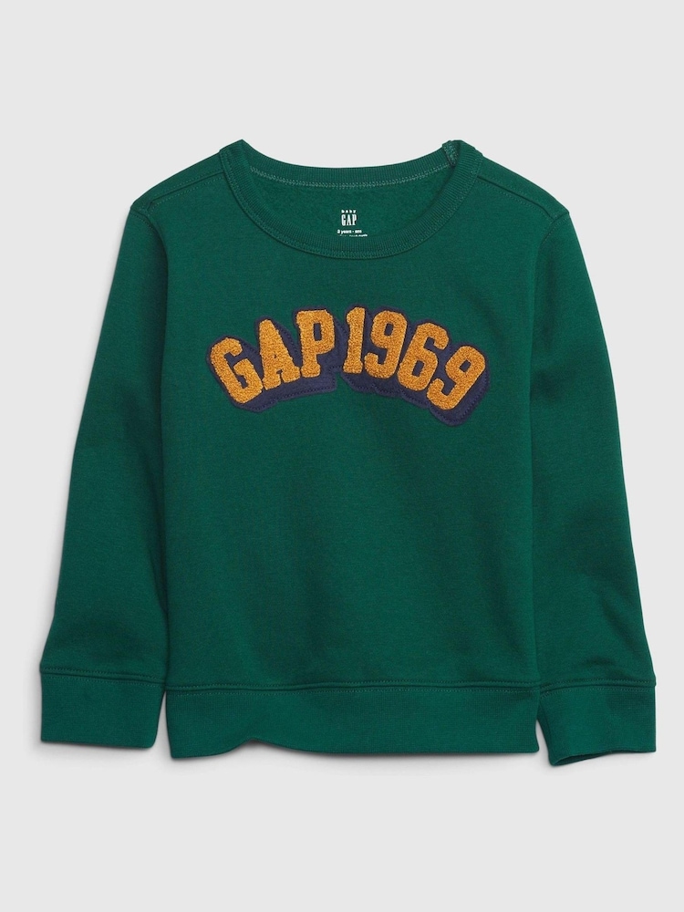 Gap Green 1969 Logo Crew Neck Sweatshirt - Image 1 of 1
