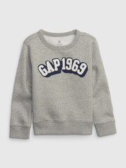 Gap Grey 1969 Logo Crew Neck Sweatshirt - Image 1 of 1