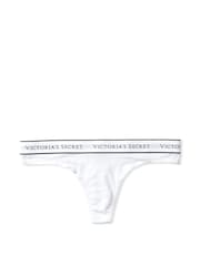 Victoria's Secret Ivory White Thong Knickers - Image 3 of 3