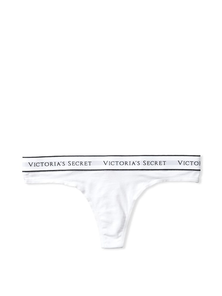 Victoria's Secret Ivory White Thong Knickers - Image 3 of 3