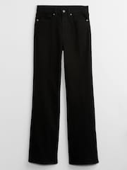 Gap Black High Waisted Stretch 70s Flare Jeans - Image 8 of 8