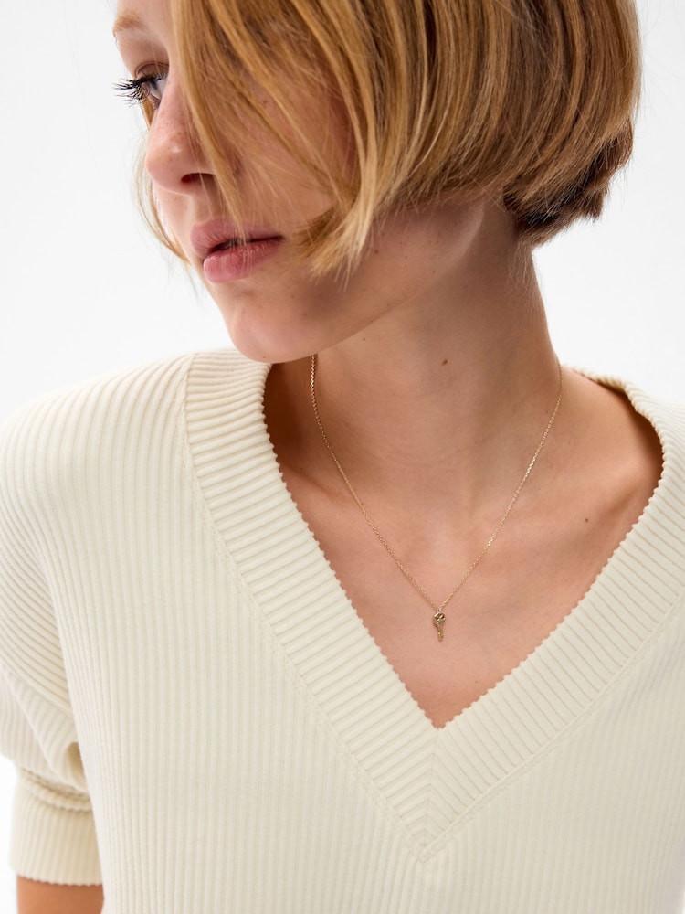 Gap Cream Cosy Rib Jumper - Image 3 of 3 Gap Cream Cosy Rib Jumper - Image 3 of 3