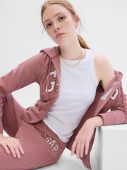 Gap Purple Mauve Logo Zip Up Hoodie - Image 1 of 1