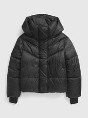 Gap Black Big Puff Cropped Jacket - Image 4 of 4
