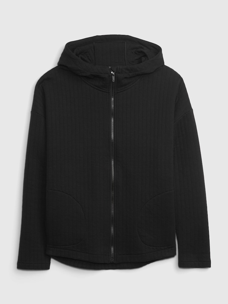 Gap Black Jacquard Full-Zip Jacket - Image 4 of 4