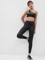 Gap Black Leather Power Full Length Leggings - Image 1 of 1