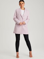 Urban Bliss Purple Woven Slim Fit Blazer Dress - Image 2 of 4