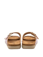 Lotus Footwear Lilac Casual Twin Strap Buckle Sandal - Image 3 of 4