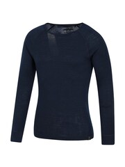 Mountain Warehouse Blue Merino Long Sleeved Thermal Top - Mens - Image 3 of 3