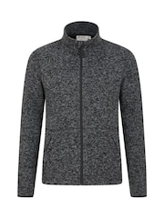 Mountain Warehouse Black Idris Ii Full-Zip Fleece Jacket - Mens - Image 1 of 2