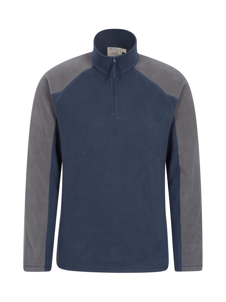 Mountain Warehouse Blue Ashbourne Half-Zip Fleece - Mens - Image 1 of 2
