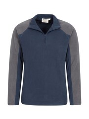 Mountain Warehouse Blue Ashbourne Half-Zip Fleece - Mens - Image 2 of 2