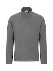 Mountain Warehouse Grey Camber Half-Zip Fleece - Mens - Image 1 of 2