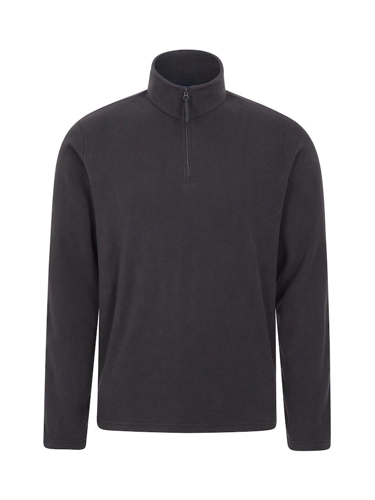 Mountain Warehouse Black Camber Half-Zip Fleece - Mens - Image 1 of 2