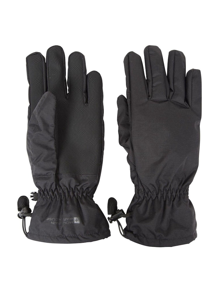 Mountain Warehouse Black Classic Waterproof Gloves - Image 2 of 3