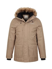 Mountain Warehouse Natural Gorge Waterproof Mens Long Jacket - Image 1 of 4