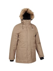 Mountain Warehouse Natural Gorge Waterproof Mens Long Jacket - Image 3 of 4