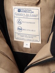 Mountain Warehouse Natural Gorge Waterproof Mens Long Jacket - Image 4 of 4