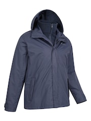 Синий - Mountain Warehouse Fell Mens 3 in 1 Водостойкая куртка - Image 3 of 3