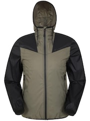 Mountain Warehouse Green Veer Mens Waterproof Jacket - Image 1 of 2