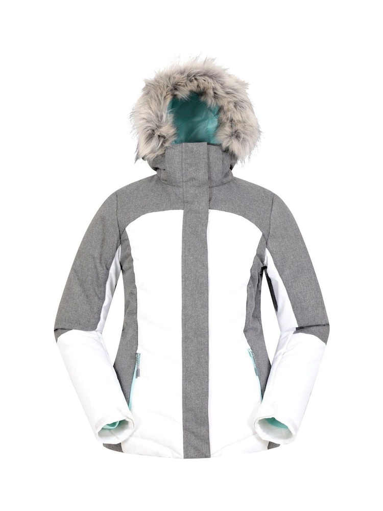 Mountain Warehouse White Pyrenees Padded Ski Jacket - Womens - Image 1 of 3
