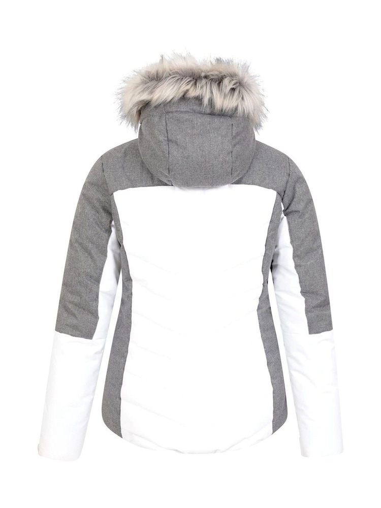 Mountain Warehouse White Pyrenees Padded Ski Jacket - Womens - Image 3 of 3