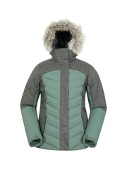Mountain Warehouse Green Pyrenees Padded Ski Jacket - Womens - Image 1 of 3