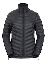 Mountain Warehouse Black Featherweight Water Resistant Down Jacket - Womens - Image 1 of 3