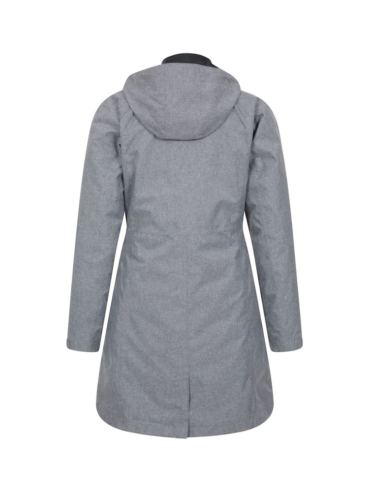 Mountain Warehouse Grey Alaskan 3 in 1 Long Jacket - Image 2 of 2