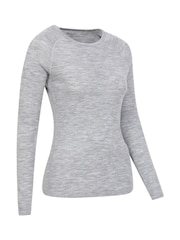 Mountain Warehouse Grey Merino Long Sleeved Thermal Top - Womens - Image 2 of 3