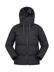 Mountain Warehouse Black Cosy Extreme Womens Short Down Jacket - Image 1 of 2