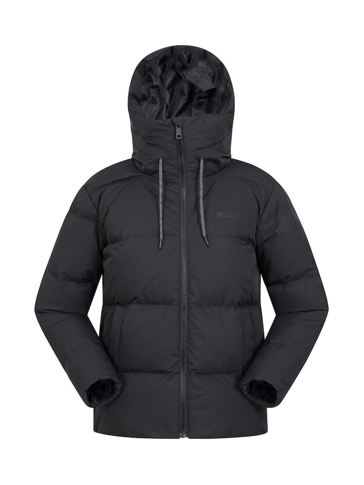 Mountain Warehouse Black Cosy Extreme Womens Short Down Jacket - Image 1 of 2