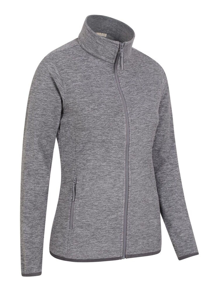 Mountain Warehouse Grey Snowdon Melange Womens Half-Zip Fleece - Image 1 of 2