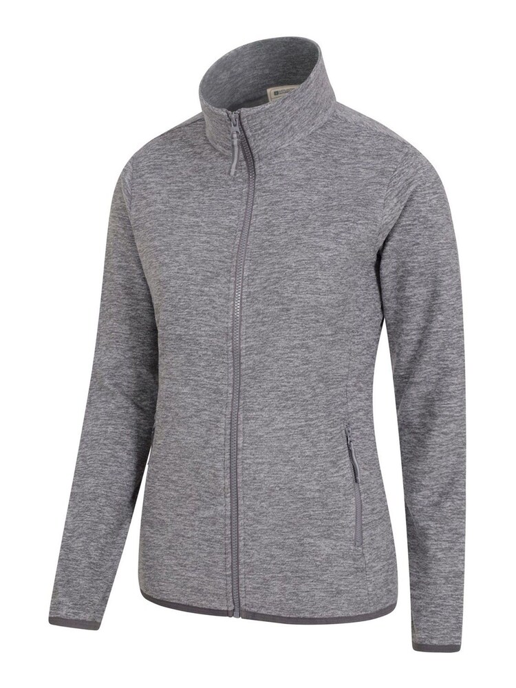 Mountain Warehouse Grey Snowdon Melange Womens Half-Zip Fleece - Image 2 of 2