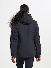 Schwarz - Mountain Warehouse Wasserabweisende 3-in-1-Felljacke - Damen - Bild 3 von 3