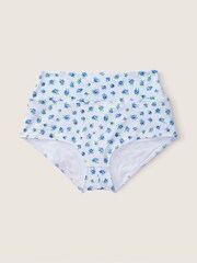 Victoria's Secret PINK White Morning Sky Floral High Waisted Bikini Bottom - Image 4 of 4