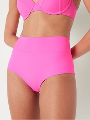 Victoria's Secret PINK Pink Radiant Rose High Waisted Bikini Bottom - Image 3 of 4