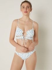 Victoria's Secret PINK Morning Sky Floral Brief Bikini Bottom - Image 1 of 4