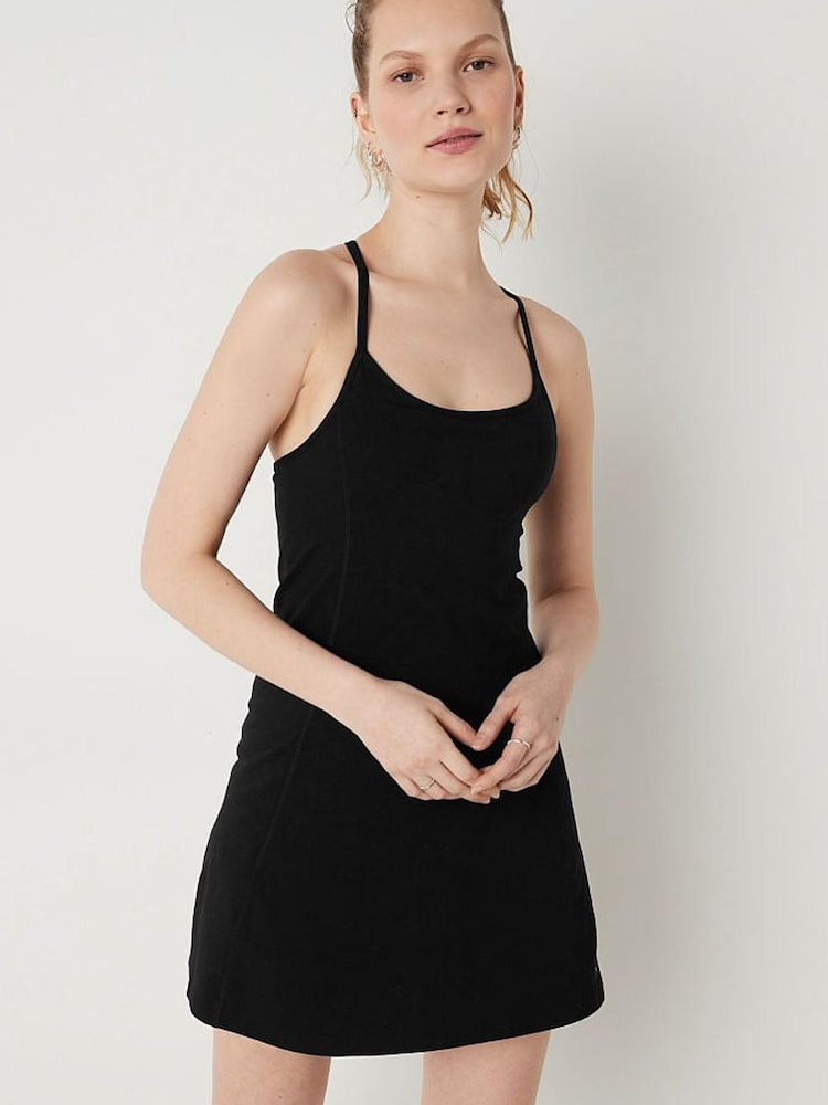 Victoria's Secret PINK Black Active Dress - Image 1 of 5