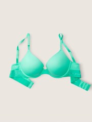 Victoria's Secret PINK Teal Ice Blue Push Up Bra - Image 4 of 5
