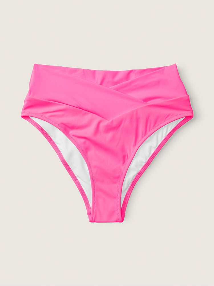 Victoria's Secret PINK Pink Radiant Rose Cross Over Bikini Bottom - Image 4 of 4 Victoria's Secret PINK Pink Radiant Rose Cross Over Bikini Bottom - Image 4 of 4