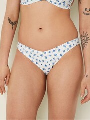 Victoria's Secret PINK Morning Sky White Brazilian Bikini Bottom - Image 3 of 4