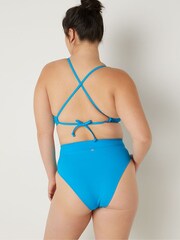 Victoria's Secret PINK Bright Marine Blue Cross Over Bikini Bottom - Image 2 of 4