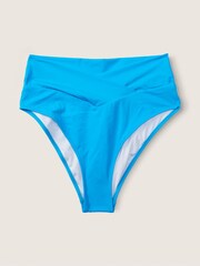 Victoria's Secret PINK Bright Marine Blue Cross Over Bikini Bottom - Image 4 of 4