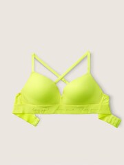 Victoria's Secret PINK Electro Yellow Non Wired Push Up Smooth T-Shirt Bra - Image 5 of 5