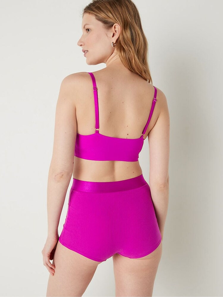 Victoria's Secret PINK Dahlia Magenta Pink Smooth Non Wired Push Up Bralette - Image 2 of 4