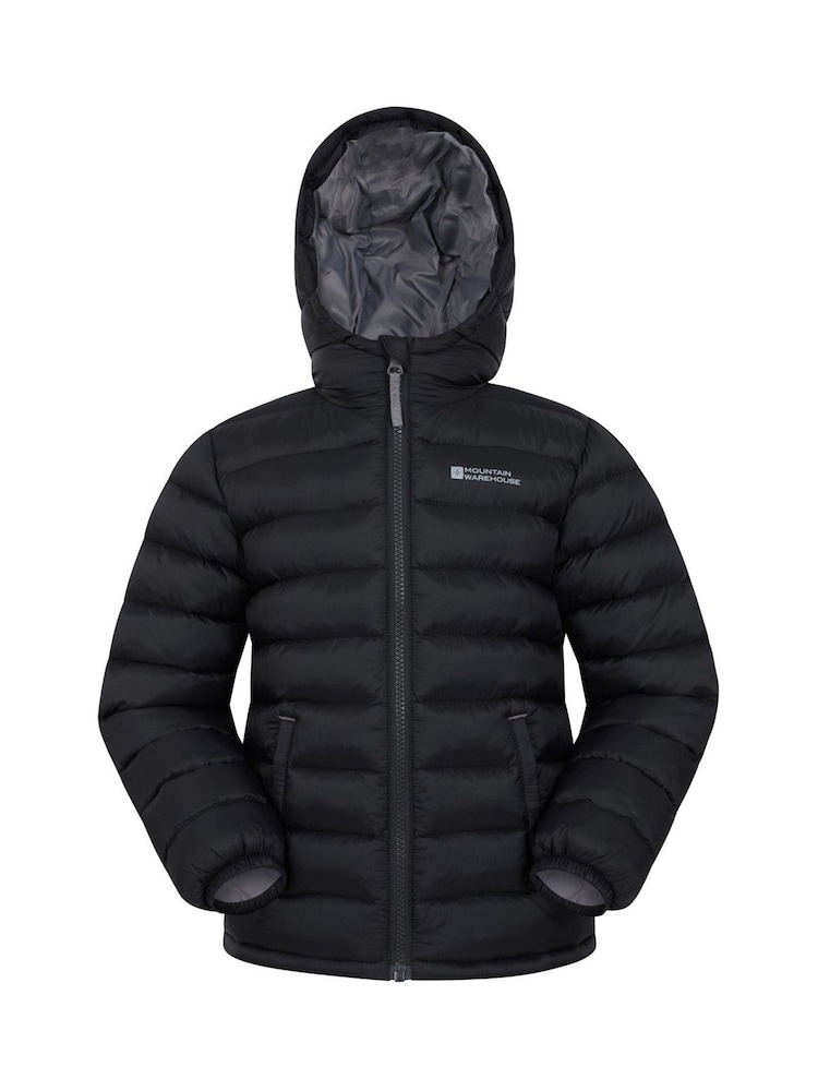 Mountain Warehouse Black Seasons Water Resistant Padded Jacket - Image 1 of 2
