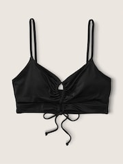 Victoria's Secret PINK Pure Black Cutout Bikini Top - Image 4 of 4