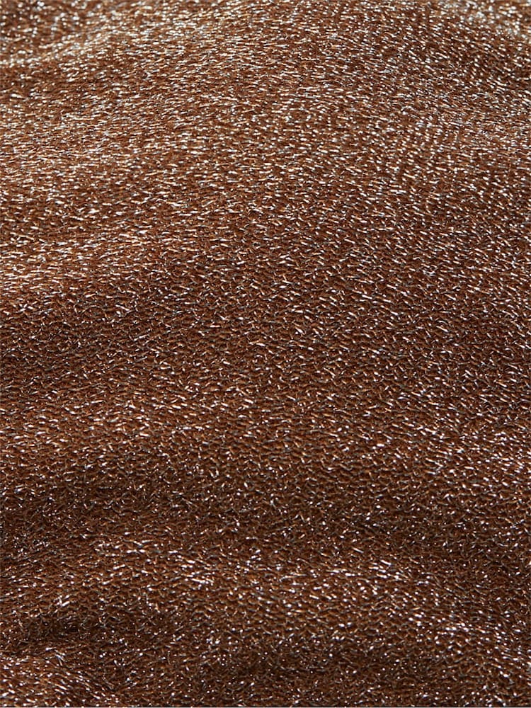 Victoria's Secret PINK Soft Cappuccino Brown Triangle Shimmer Bikini Top - Image 4 of 4